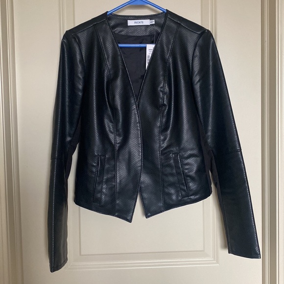 RICKIs Faux Leather Jacket - Picture 1 of 6